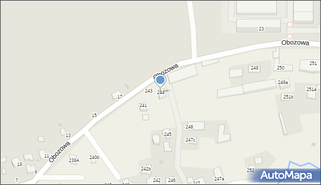 Nehrybka, Nehrybka, 244, mapa Nehrybka