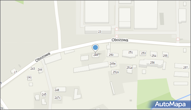 Nehrybka, Nehrybka, 249, mapa Nehrybka