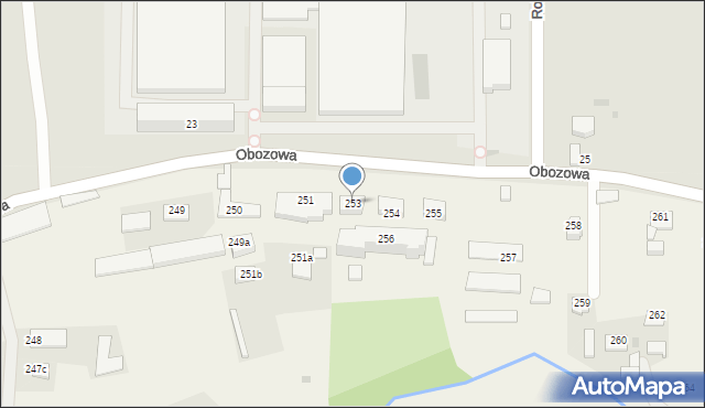 Nehrybka, Nehrybka, 253, mapa Nehrybka