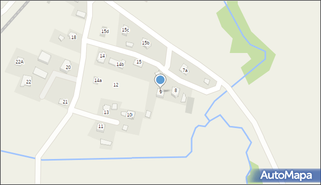 Nehrybka, Nehrybka, 9, mapa Nehrybka