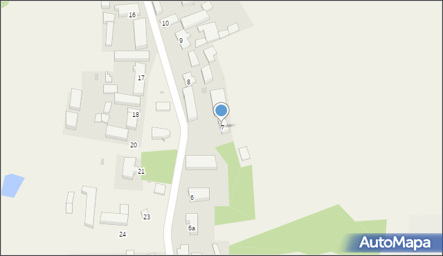Nętno, Nętno, 7, mapa Nętno