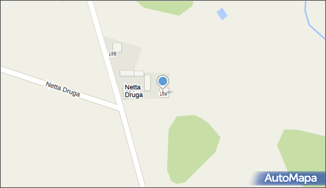 Netta Druga, Netta Druga, 18a, mapa Netta Druga
