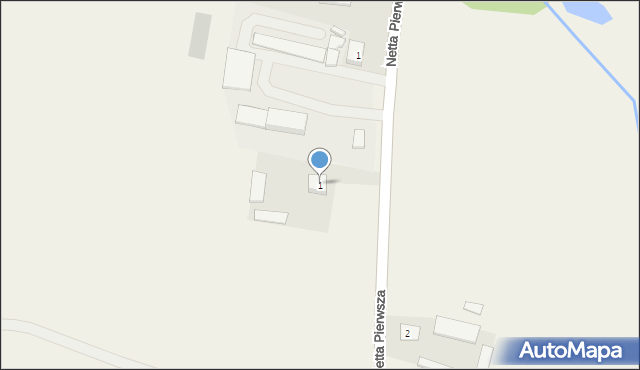 Netta Pierwsza, Netta Pierwsza, 1, mapa Netta Pierwsza