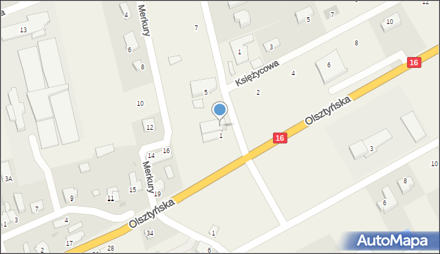 Nowa Wieś, Neptuna, 3, mapa Nowa Wieś