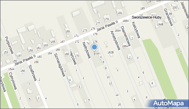 Swolszewice Duże, Nefrytowa, 2, mapa Swolszewice Duże