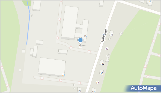 Szczecin, Nehringa Władysława, 7s, mapa Szczecina