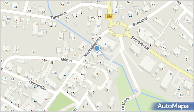 Barlinek, Niepodległości, 3, mapa Barlinek