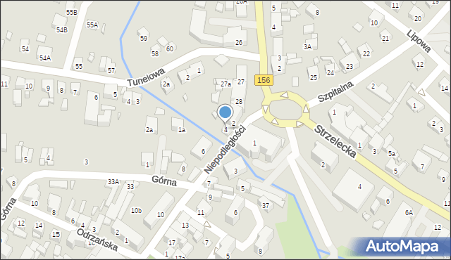 Barlinek, Niepodległości, 4, mapa Barlinek