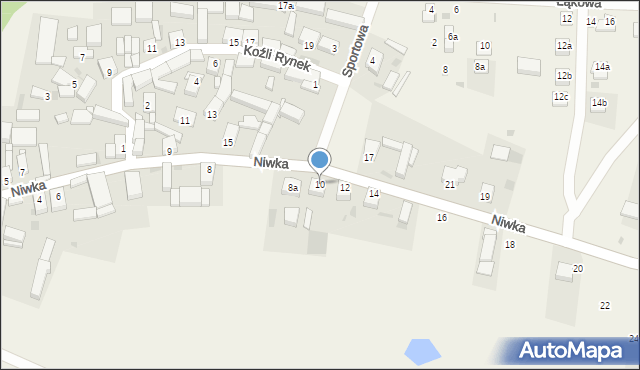 Brenno, Niwka, 10, mapa Brenno