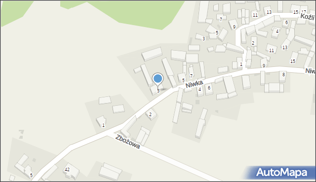 Brenno, Niwka, 3, mapa Brenno