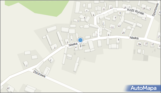 Brenno, Niwka, 6, mapa Brenno