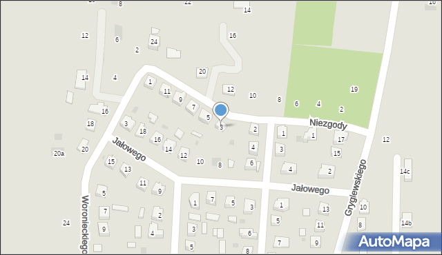 Brzostek, Niezgody Piotra, ks., 3, mapa Brzostek