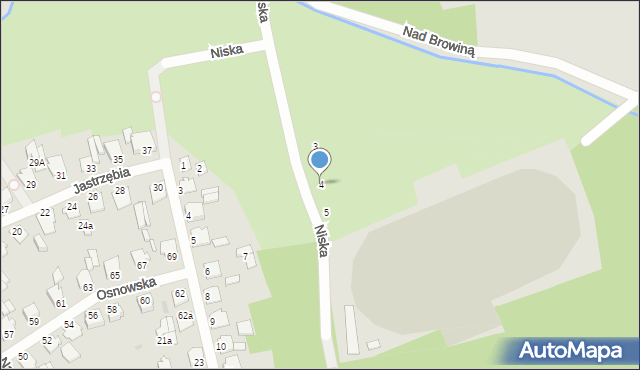 Chełmno, Niska, 4, mapa Chełmno