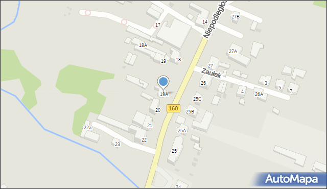 Drezdenko, Niepodległości, 19A, mapa Drezdenko