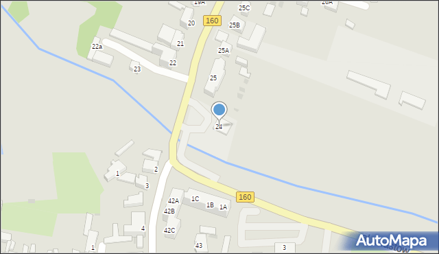 Drezdenko, Niepodległości, 24, mapa Drezdenko