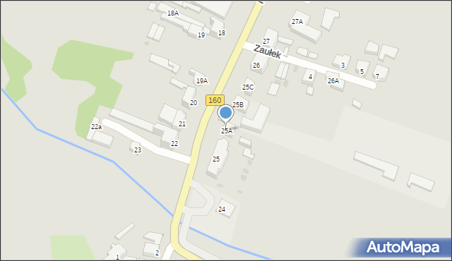 Drezdenko, Niepodległości, 25A, mapa Drezdenko