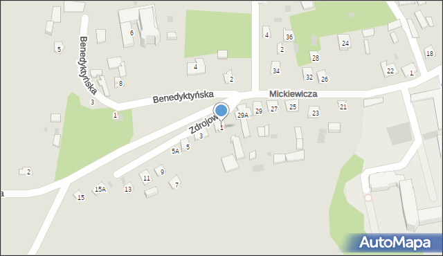 Drohiczyn, Nieznanego Żołnierza, 1, mapa Drohiczyn