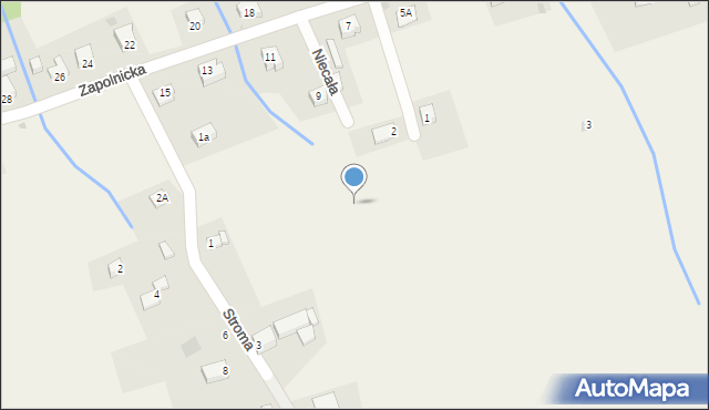 Gilowice, Niecała, 8, mapa Gilowice