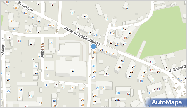 Głubczyce, Niepodległości, 35, mapa Głubczyce