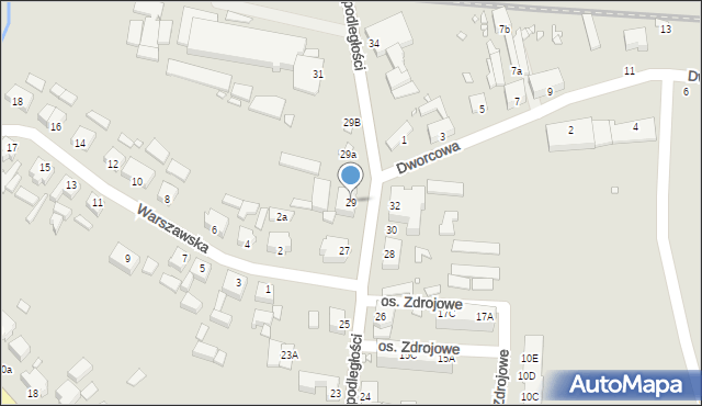 Golczewo, Niepodległości, 29, mapa Golczewo