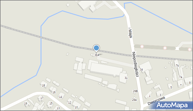 Golczewo, Niepodległości, 31A, mapa Golczewo