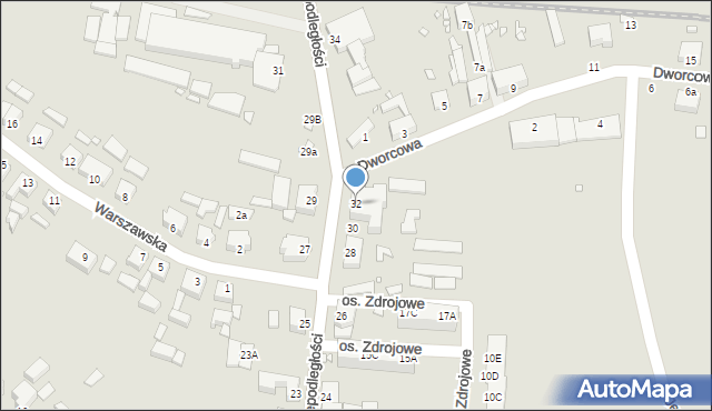 Golczewo, Niepodległości, 32, mapa Golczewo