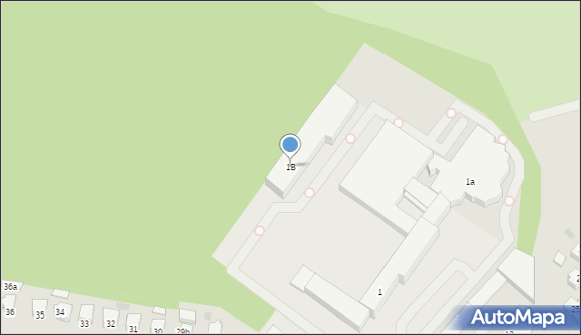 Goleniów, Niepodległości, 1B, mapa Goleniów