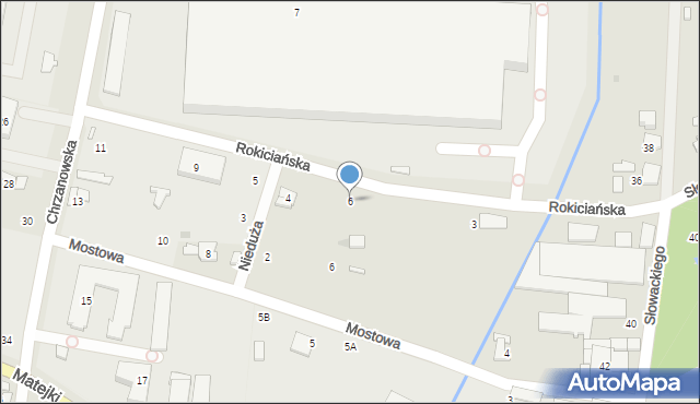 Grodzisk Mazowiecki, Nieduża, 6, mapa Grodzisk Mazowiecki