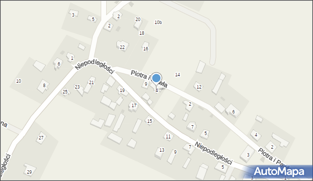 Idzbark, Niepodległości, 4, mapa Idzbark