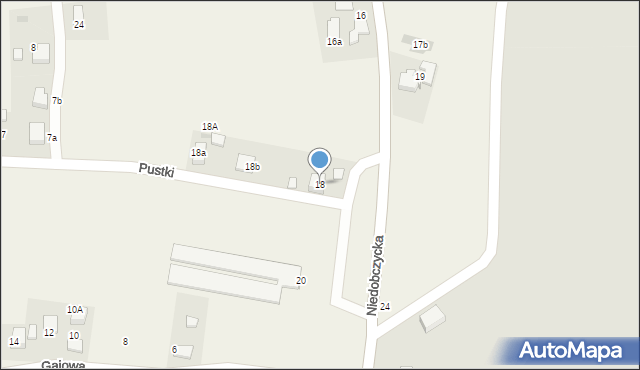 Jejkowice, Niedobczycka, 18, mapa Jejkowice