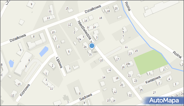 Kamieniec Wrocławski, Niedźwiedzia, 8, mapa Kamieniec Wrocławski