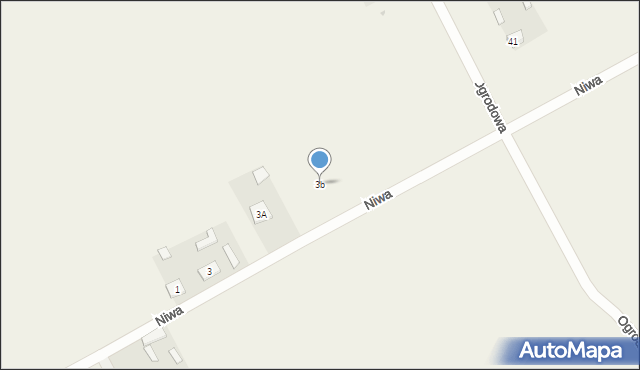 Karczmiska Pierwsze, Niwa, 3b, mapa Karczmiska Pierwsze