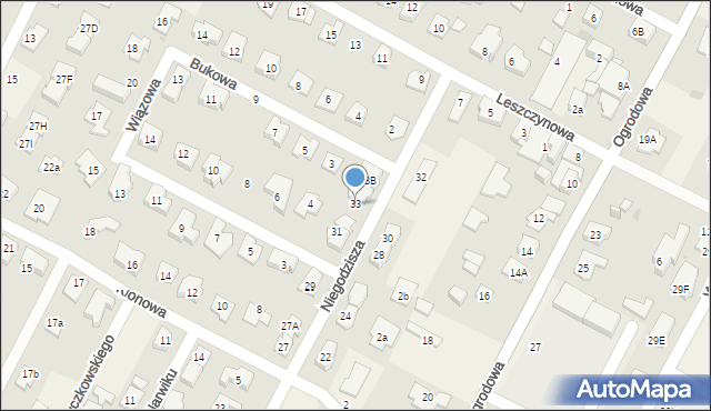 Kiełpin, Niegodzisza Józefa, partyzanta, 33, mapa Kiełpin