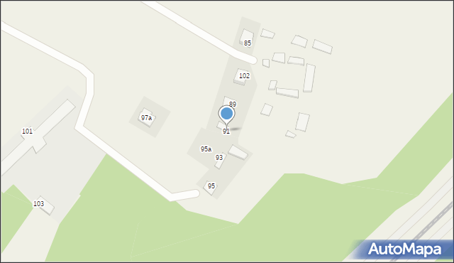 Klepacze, Niewodnicka, 91, mapa Klepacze