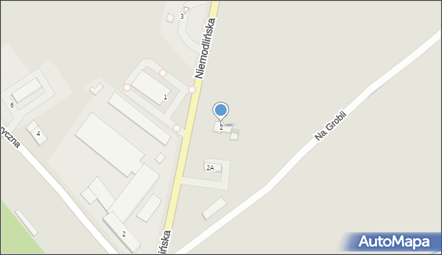 Korfantów, Niemodlińska, 2, mapa Korfantów