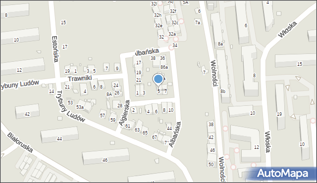 Kraków, Niepokólczyckiego-Halnego Franciszka, 5, mapa Krakowa