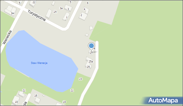 Marki, Niecała, 27, mapa Marki