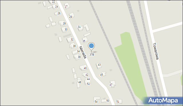 Myszków, Nierada, 39, mapa Myszków