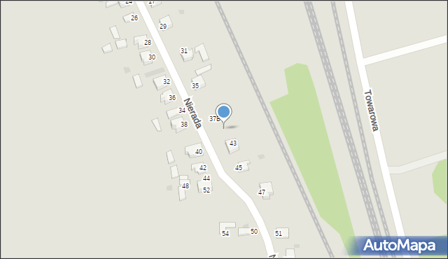 Myszków, Nierada, 41, mapa Myszków