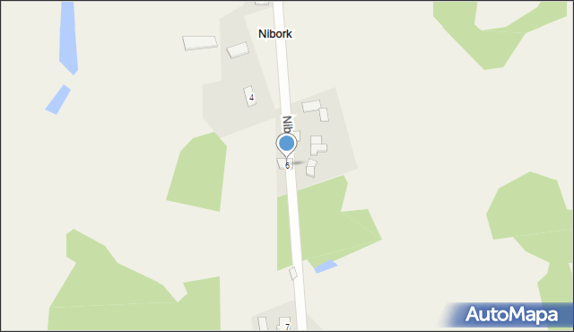 Nibork, Nibork, 6, mapa Nibork