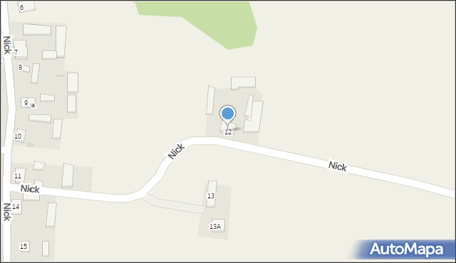 Nick, Nick, 12, mapa Nick