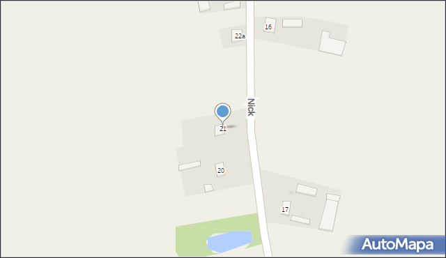 Nick, Nick, 21, mapa Nick