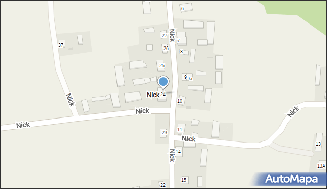 Nick, Nick, 24, mapa Nick