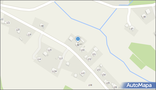 Niebylec, Niebylec, 99, mapa Niebylec