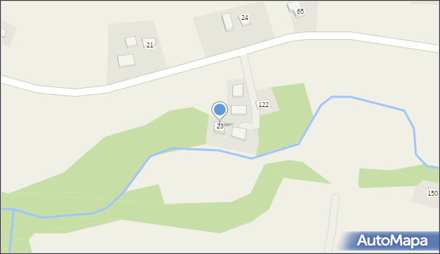 Niecew, Niecew, 23, mapa Niecew