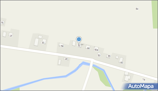 Niecew, Niecew, 31, mapa Niecew
