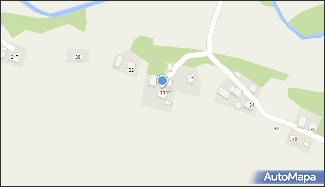 Niecew, Niecew, 33, mapa Niecew