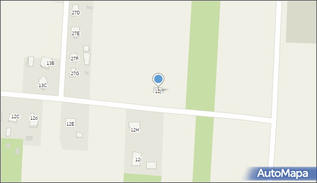 Niedźwiada-Kolonia, Niedźwiada-Kolonia, 12j, mapa Niedźwiada-Kolonia