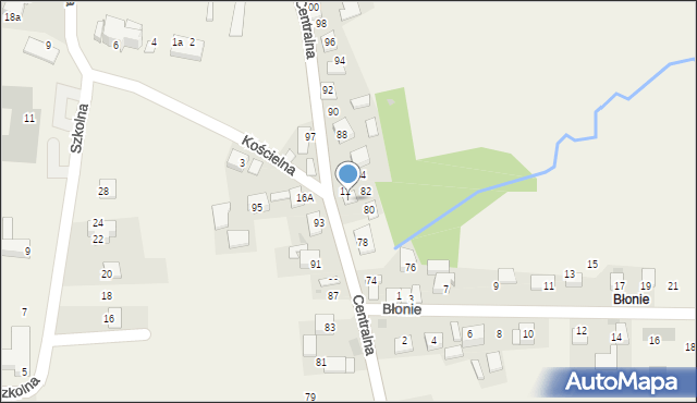 Niedźwiedź, Niedźwiedź, 12, mapa Niedźwiedź