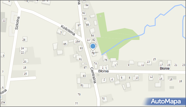 Niedźwiedź, Niedźwiedź, 14, mapa Niedźwiedź